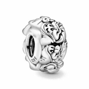 NWOT Disney the Seven Dwarfs Snow White Spacer Charm Sterling Silver 925